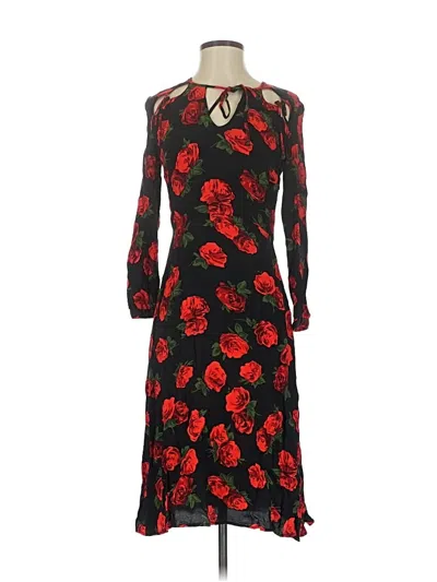 Pre-owned Topshop Cocktail Dress In Red