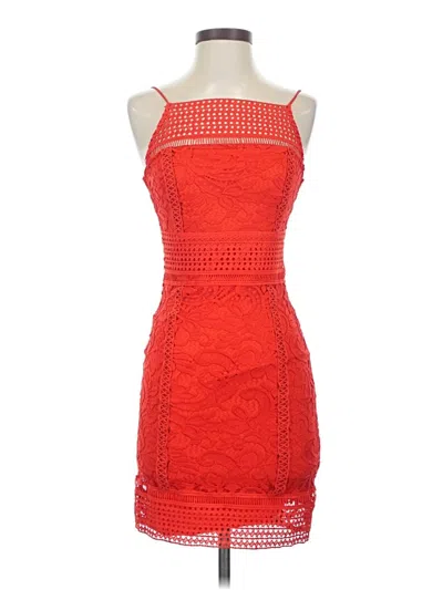 Pre-owned Topshop Cocktail Dress In Red