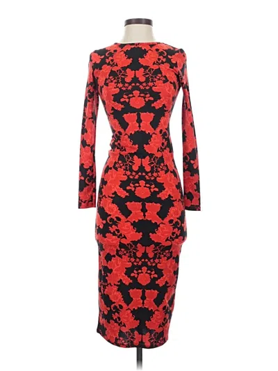 Pre-owned Topshop Cocktail Dress In Red