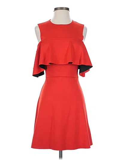 Topshop Cocktail Dress In Red