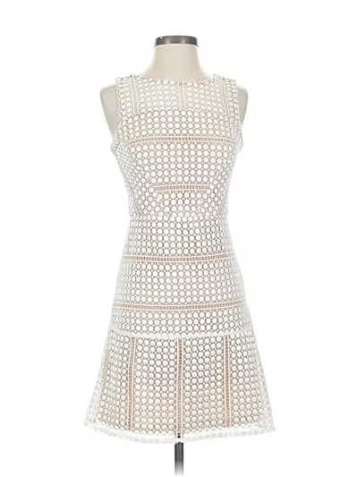 Pre-owned Topshop Cocktail Dress In White