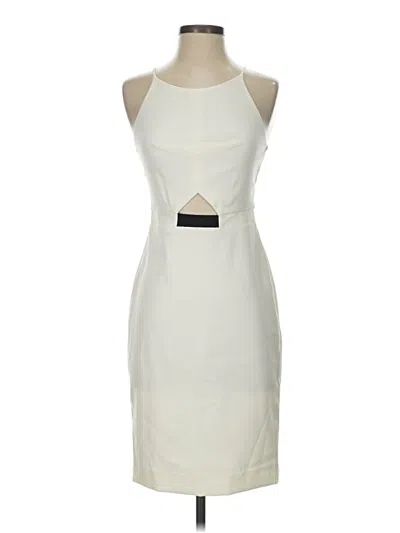 Pre-owned Topshop Cocktail Dress In White
