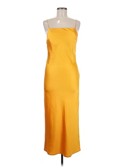 Pre-owned Topshop Cocktail Dress In Yellow