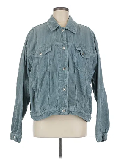 Pre-owned Topshop Denim Jacket In Blue