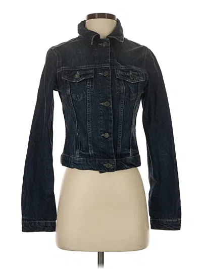Pre-owned Topshop Denim Jacket In Blue