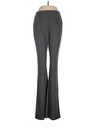 Pre-owned Topshop Dress Pants In Gray