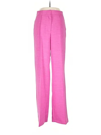 Pre-owned Topshop Dress Pants In Pink
