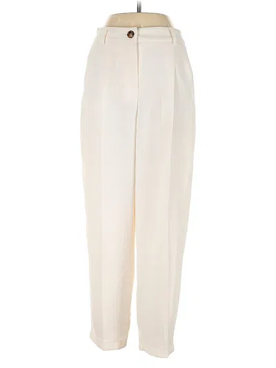 Pre-owned Topshop Dress Pants In White