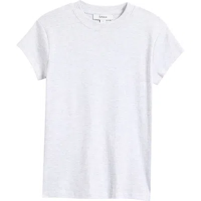 Topshop Everyday Cotton T-shirt In Gray