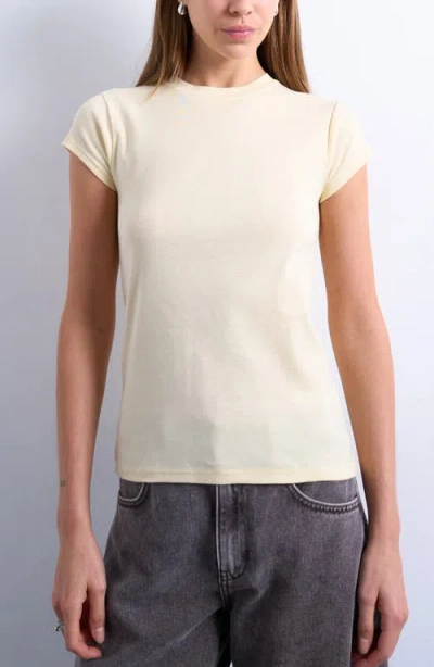 Topshop Everyday Cotton T-shirt In White