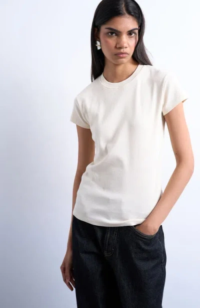 Topshop Everyday Crewneck T-shirt In Gray