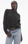 TOPSHOP TOPSHOP EXPOSED SEAM CREWNECK SWEATER