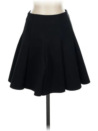 Pre-owned Topshop Formal Skirt In Black