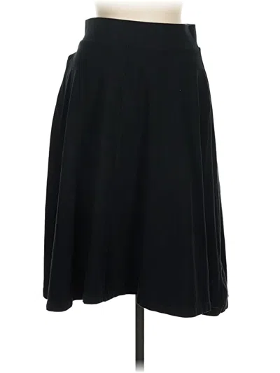 Pre-owned Topshop Formal Skirt In Black