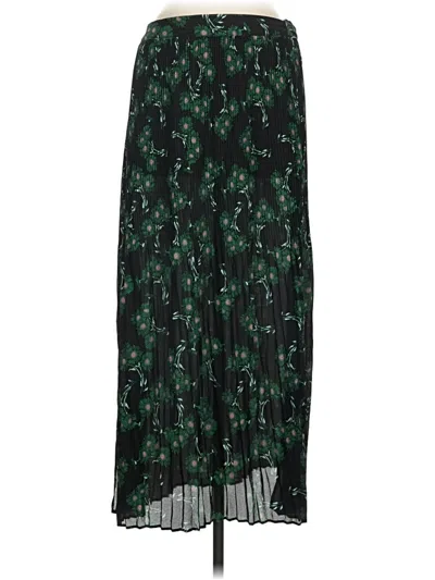 Pre-owned Topshop Formal Skirt In Green