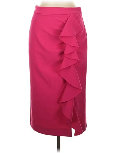 Pre-owned Topshop Formal Skirt In Pink