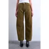 Topshop High Waist Barrel Corduroy Jeans In Multi