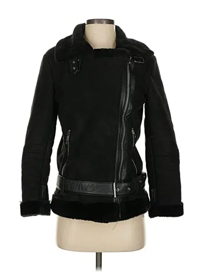 Pre-owned Topshop Jacket In Black