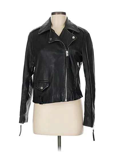 Pre-owned Topshop Jacket In Black