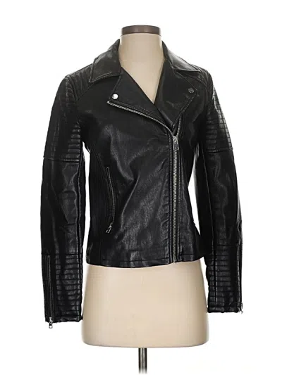 Pre-owned Topshop Jacket In Black