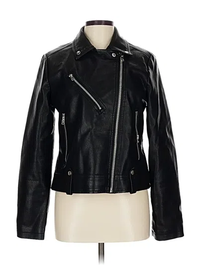 Pre-owned Topshop Jacket In Black