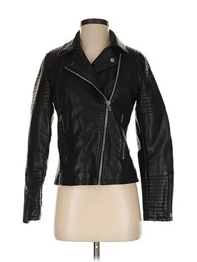 Pre-owned Topshop Jacket In Black