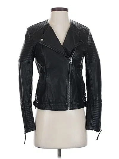 Pre-owned Topshop Jacket In Black