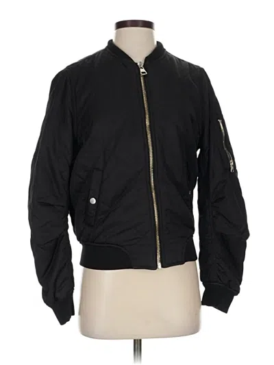 Pre-owned Topshop Jacket In Black