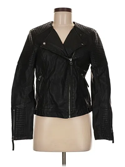 Pre-owned Topshop Jacket In Black