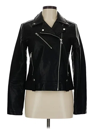 Pre-owned Topshop Jacket In Black