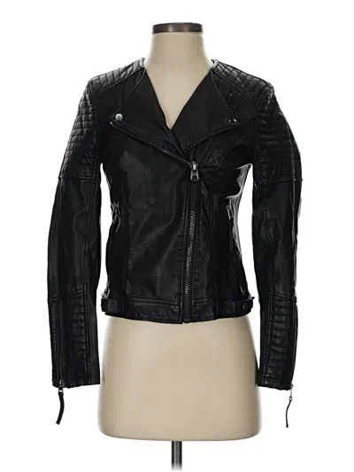 Pre-owned Topshop Jacket In Black