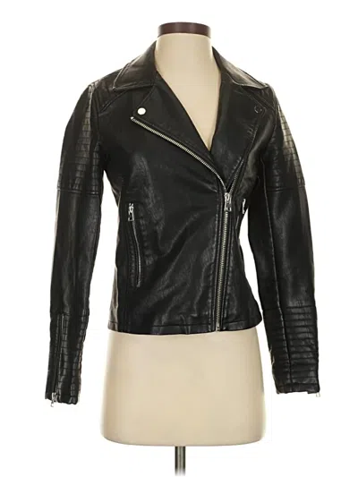Pre-owned Topshop Jacket In Black