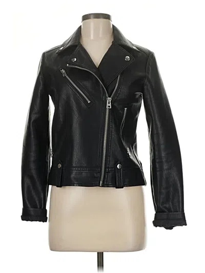 Pre-owned Topshop Jacket In Black