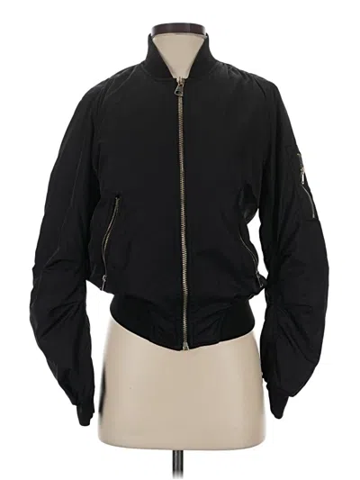 Pre-owned Topshop Jacket In Black