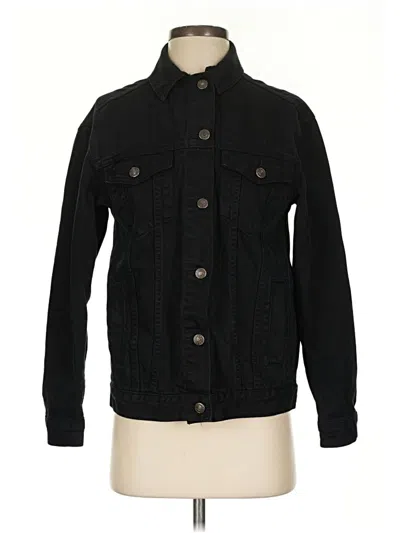 Pre-owned Topshop Jacket In Black
