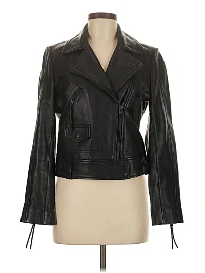 Pre-owned Topshop Jacket In Black