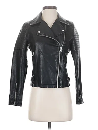 Pre-owned Topshop Jacket In Black