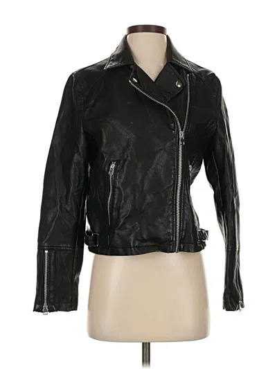 Pre-owned Topshop Jacket In Black