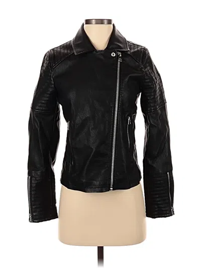 Pre-owned Topshop Jacket In Black