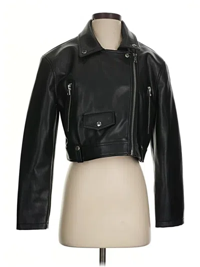 Pre-owned Topshop Jacket In Black