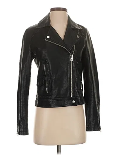 Pre-owned Topshop Jacket In Black