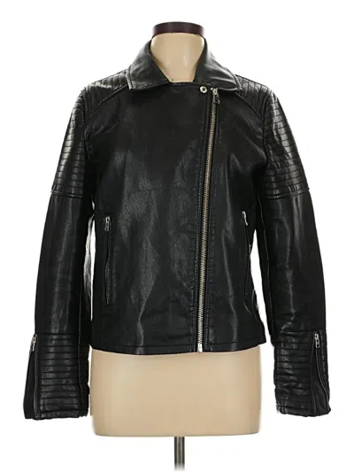 Pre-owned Topshop Jacket In Black