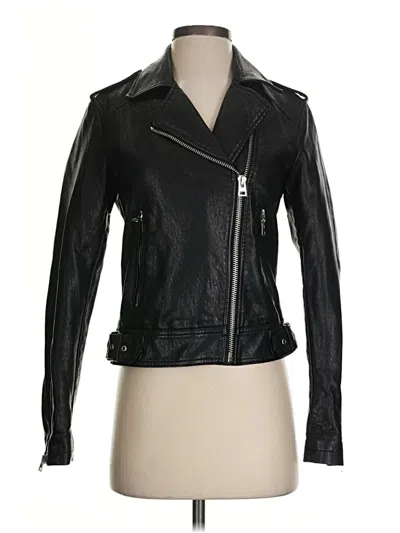 Pre-owned Topshop Jacket In Black