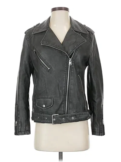 Pre-owned Topshop Jacket In Black