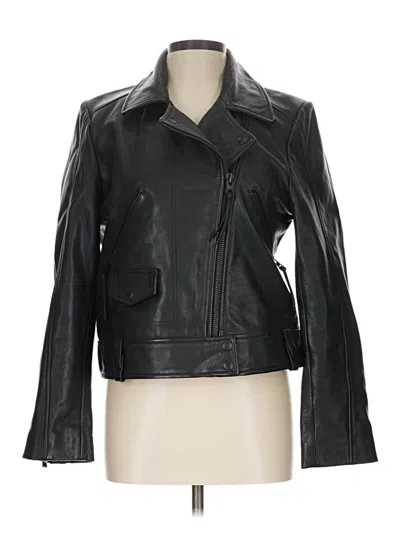 Pre-owned Topshop Jacket In Black