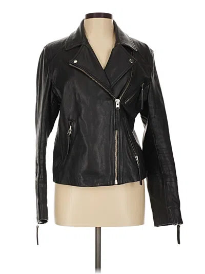 Pre-owned Topshop Jacket In Black