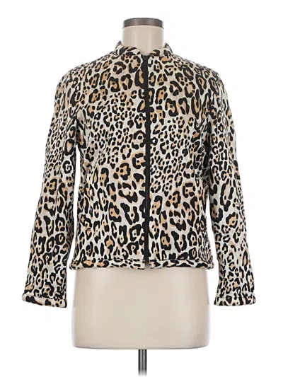 Pre-owned Topshop Jacket In Gold