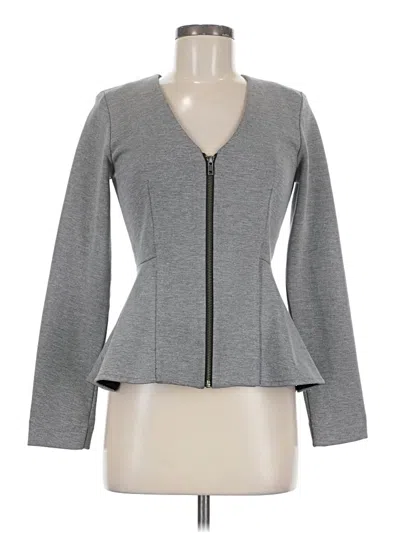 Pre-owned Topshop Jacket In Gray