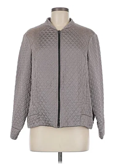 Pre-owned Topshop Jacket In Gray