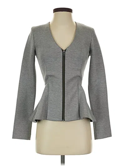 Pre-owned Topshop Jacket In Gray